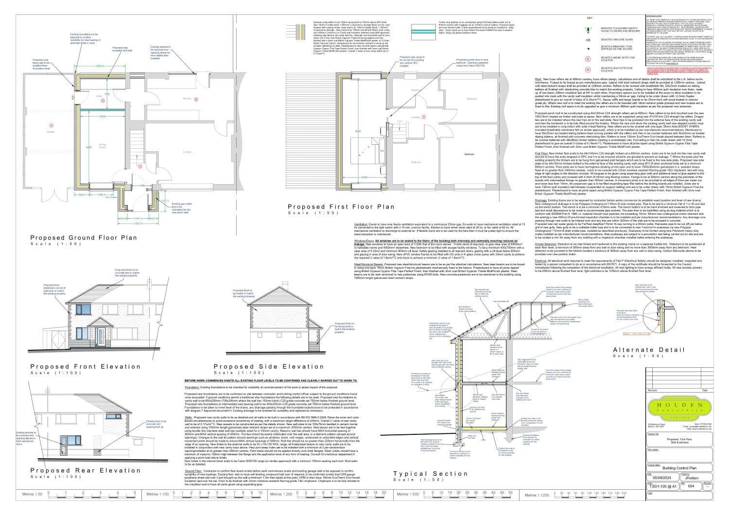 Double Storey Extension and Porch in Darwen