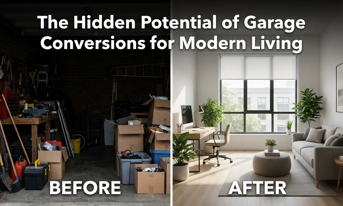The Hidden Potential of Garage Conversions for Modern Living