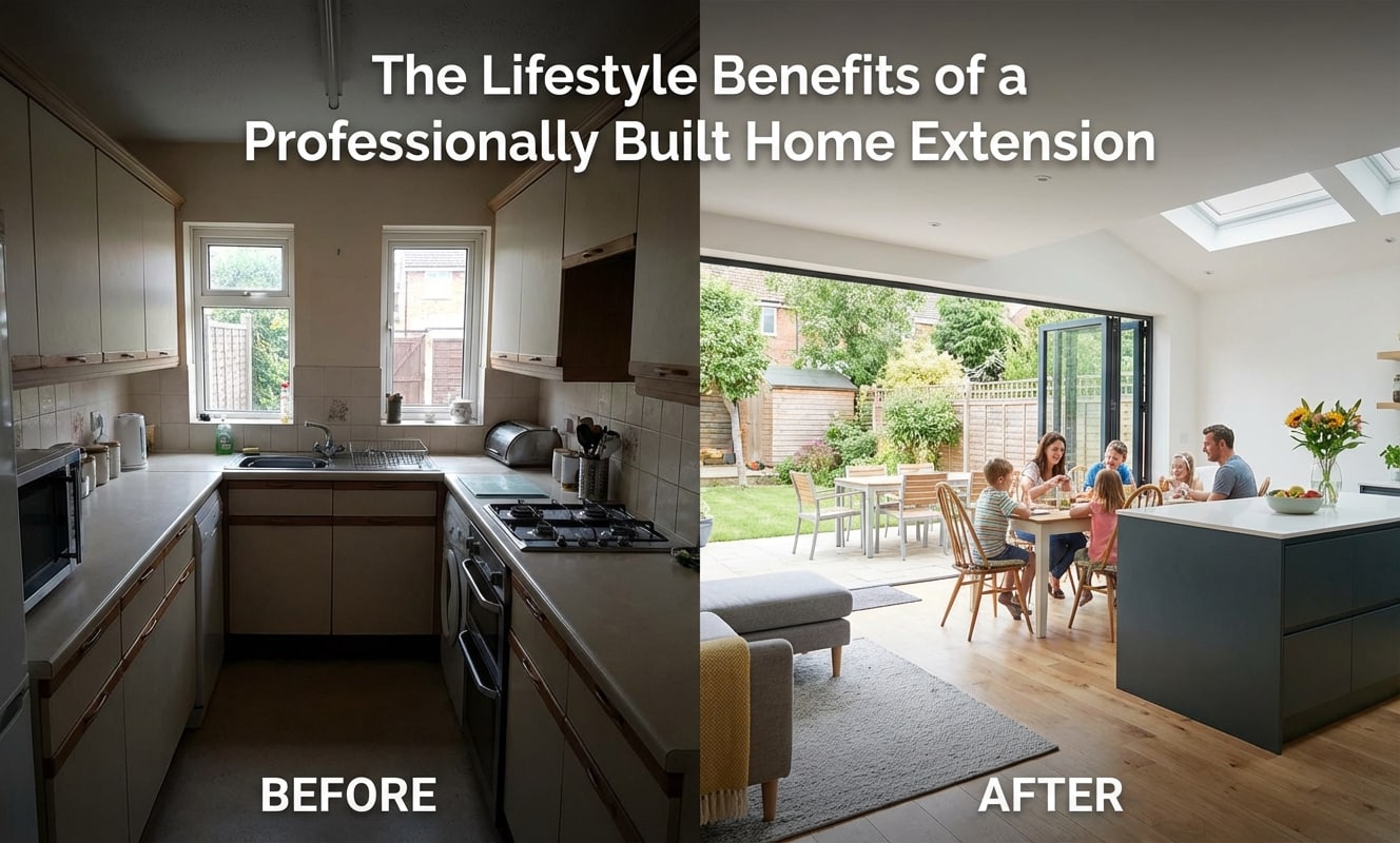 The Lifestyle Benefits of a Professionally Built Home Extension
