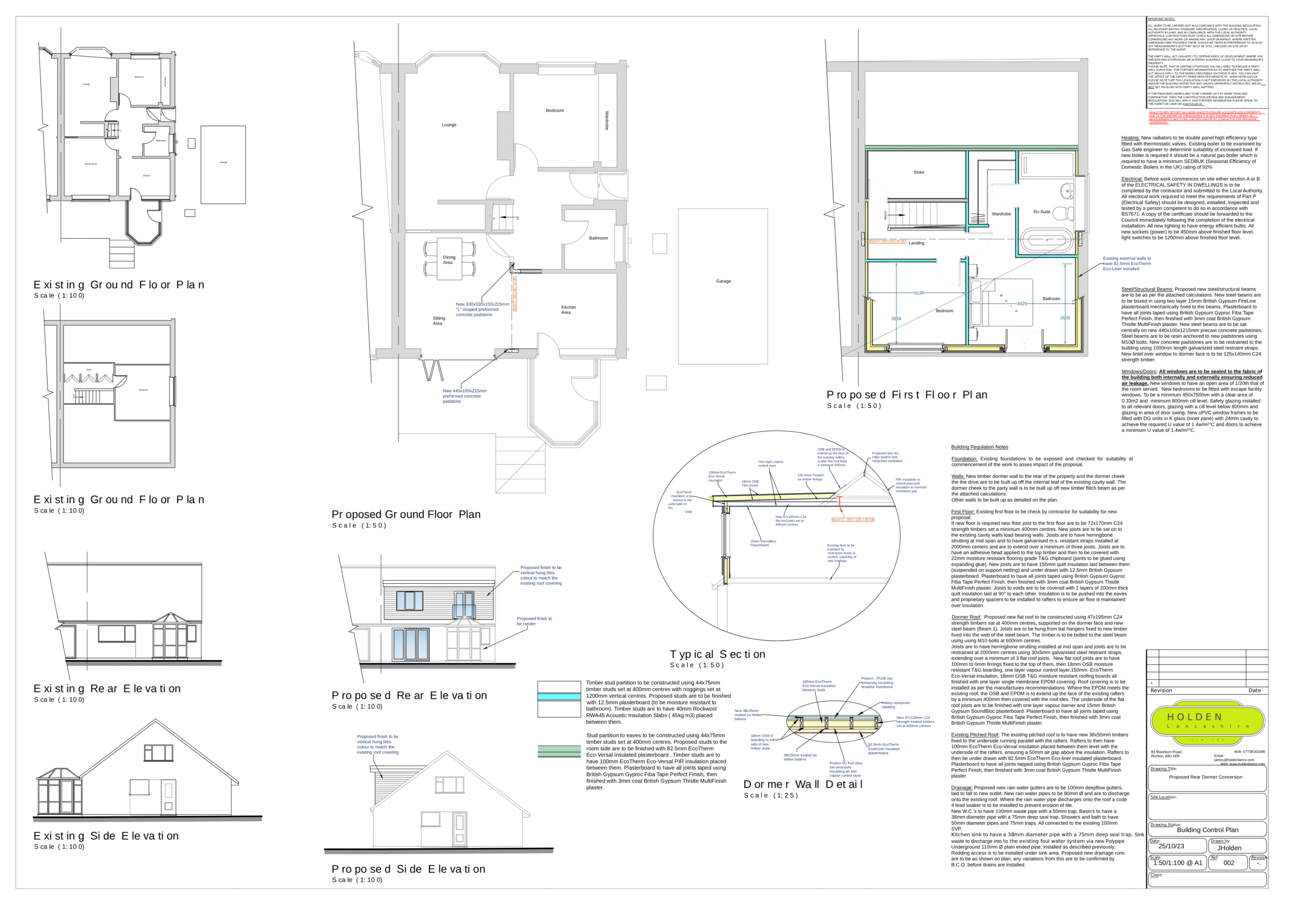 Bungalow Dormer Conversion Lower Darwen