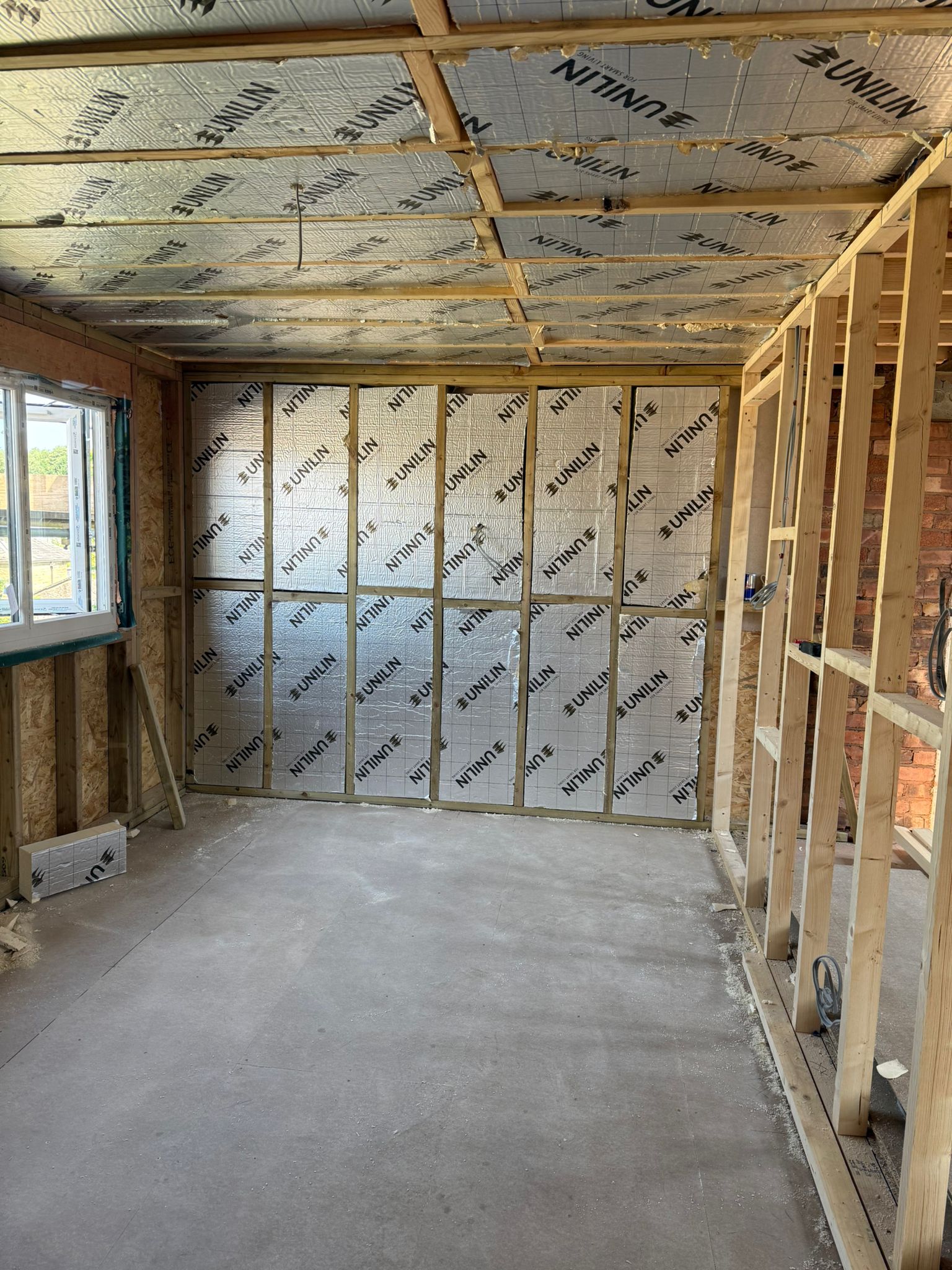 External finishing stage