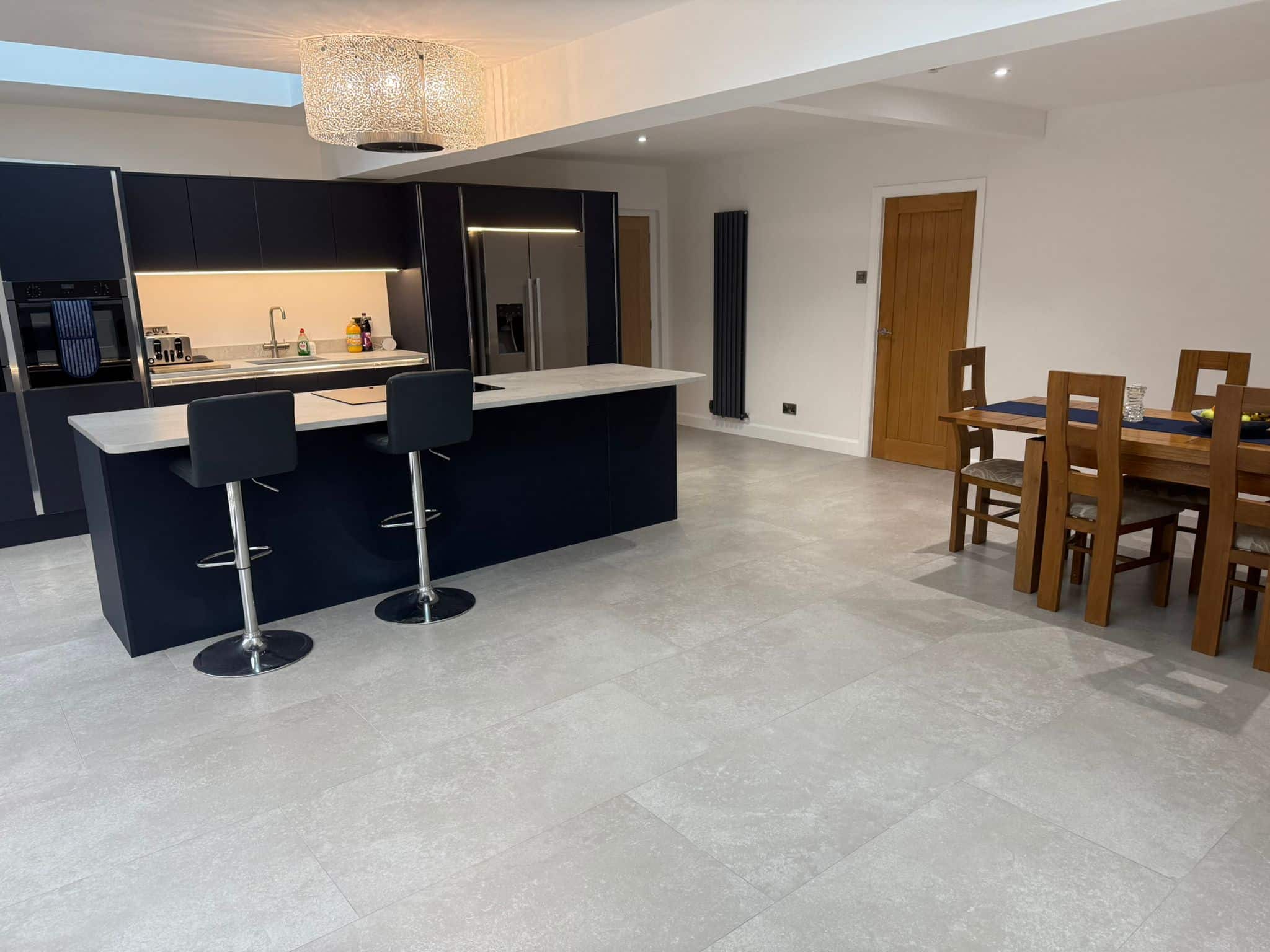 After: completed extension and K render finish