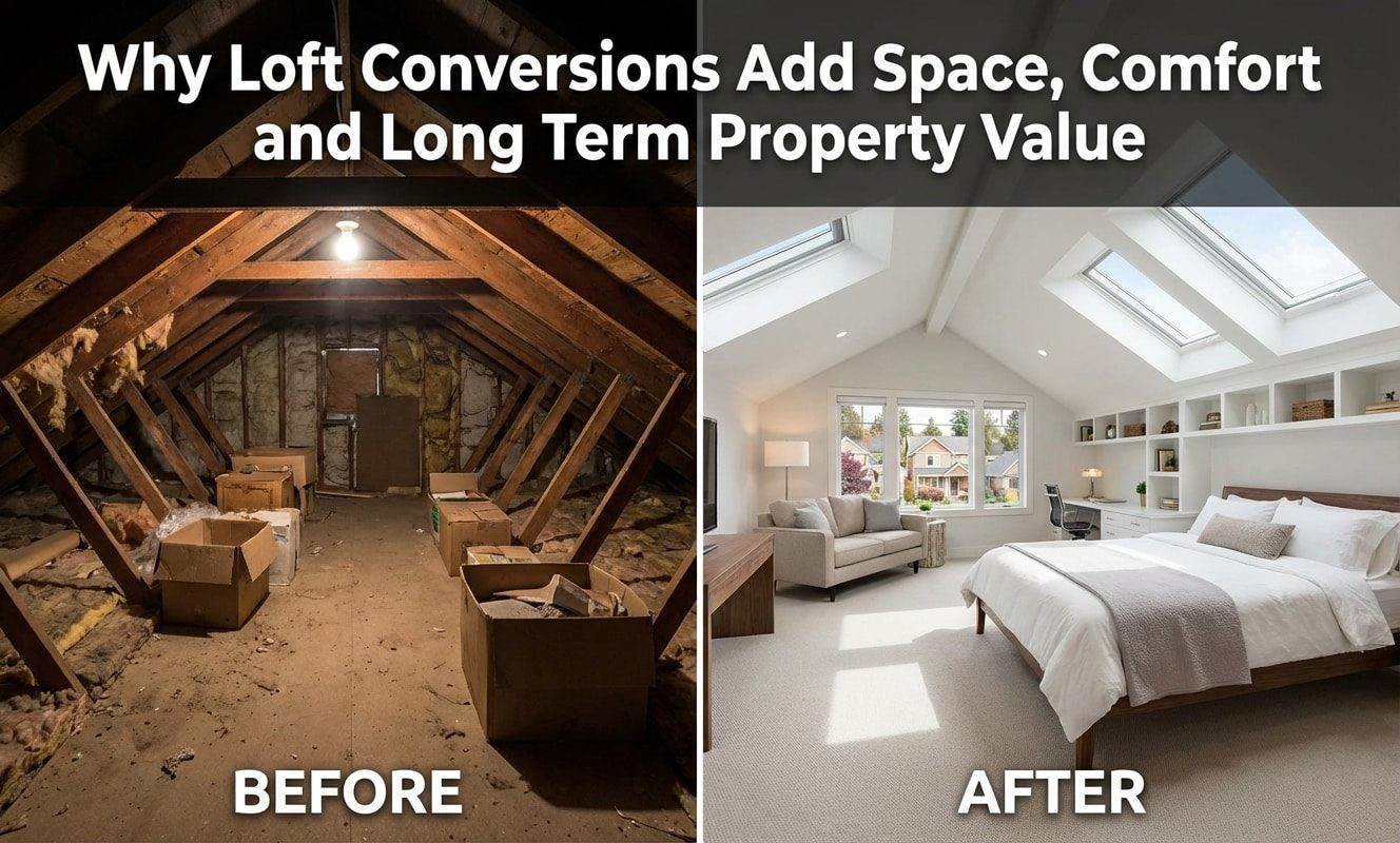 Why Loft Conversions Add Space, Comfort and Long Term Property Value