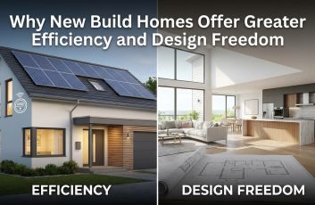 Why New Build Homes Offer Greater Efficiency and Design Freedom